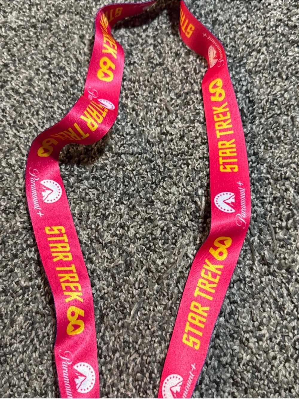 2026 SDCC Promo Star Trek 60 Paramount Strange New Worlds Lanyard Reversible